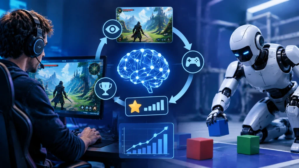 reinforcement learning games robotics