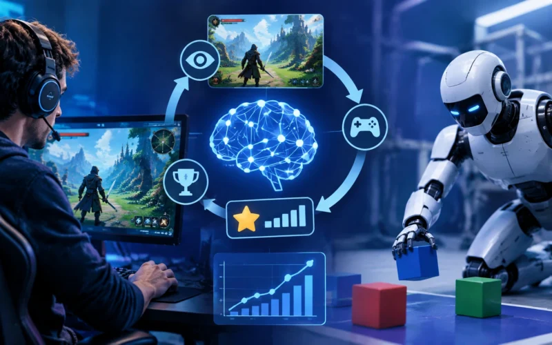 reinforcement learning games robotics