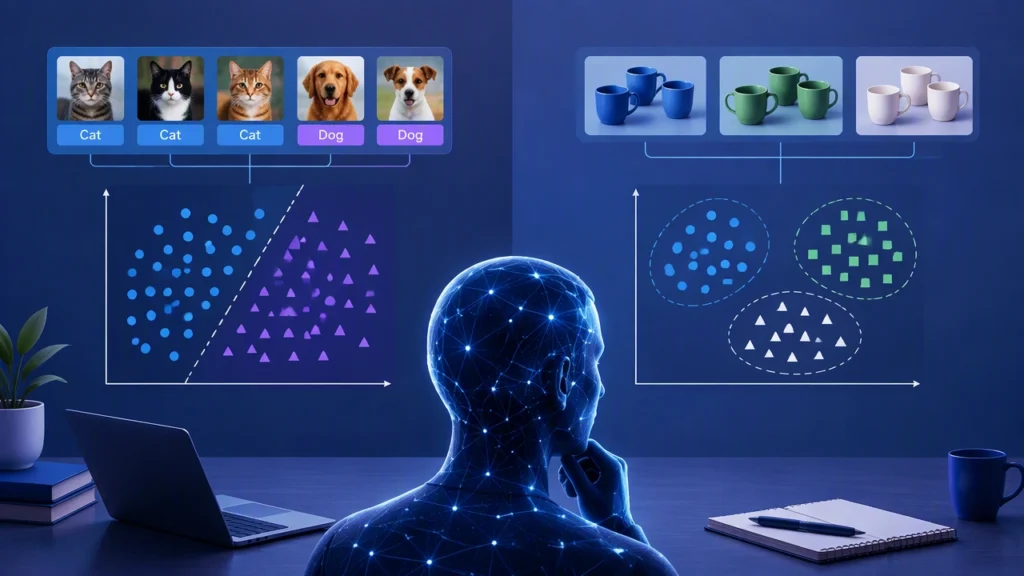 supervised vs unsupervised learning explained